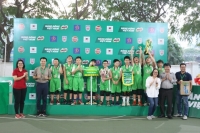 Đội nam trường Tiểu học Công nghệ Giáo dục Hà Nội và nữ Tiểu học Vinschool Smart City vô địch giải Bóng rổ Học sinh Tiểu học Hà Nội