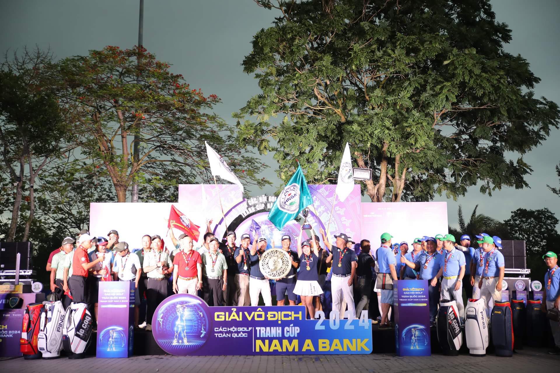 Hà Nội và Quảng Nam giành huy chương vàng giải Vô địch các Hội golf toàn quốc 2024