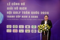 18 đội tranh tài Giải vô địch các Hội golf toàn quốc cúp Nam Á Bank 2024
