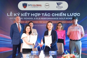 Học viện golf ELS Việt Nam và IVY Global School hợp tác đào tạo