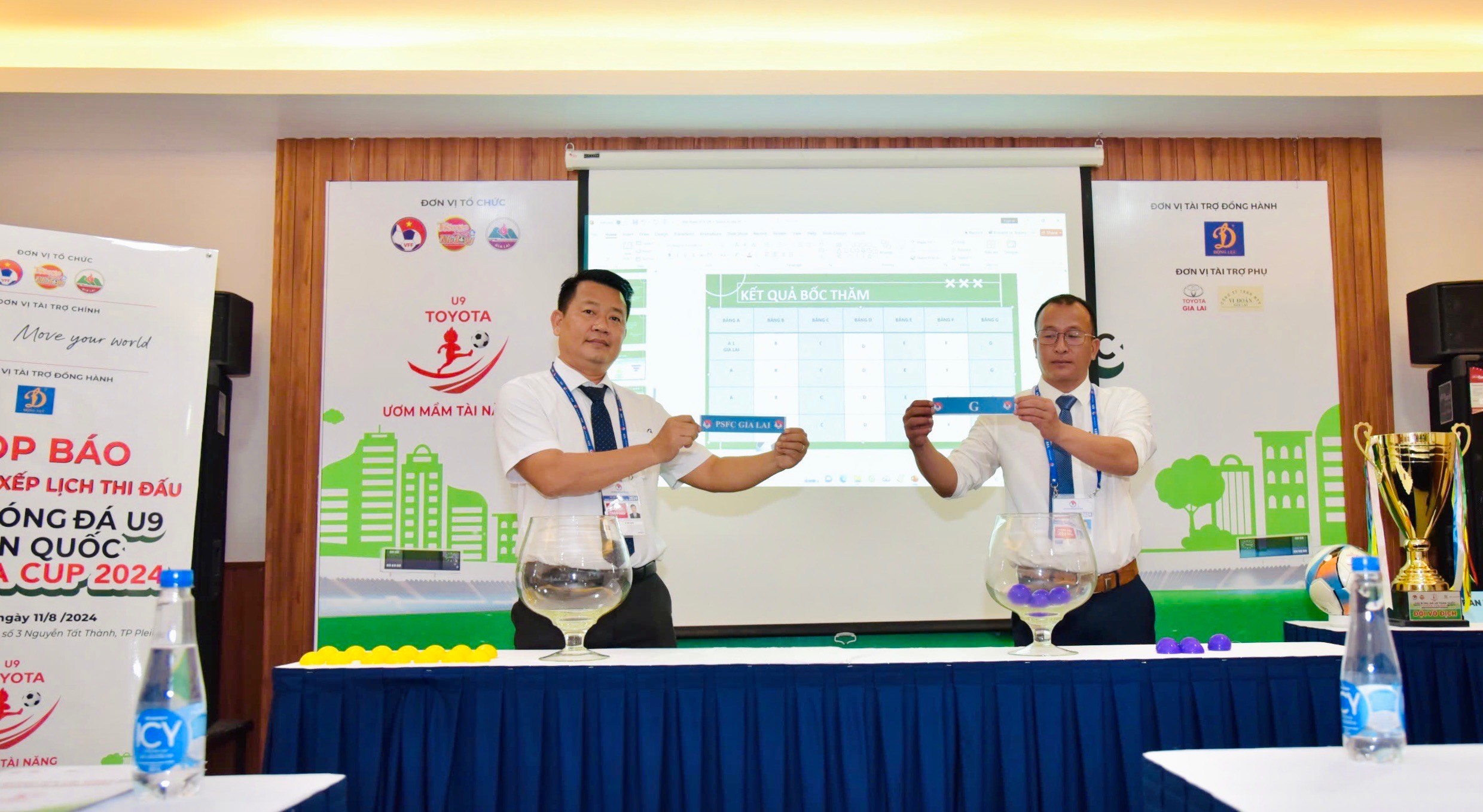 28 đội bóng tranh tài ở Giải Bóng đá U9 toàn quốc Toyota Cup 2024