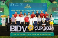 Chính thức khởi tranh VCK giải vô địch các Câu lạc bộ Golf Hà Nội Mở rộng - BIDV Cup 2024 