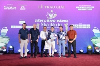 Hơn 140 golfer tham gia giải golf “Tấm lòng vàng Nhà đầu tư” lần thứ 3 năm 2024 