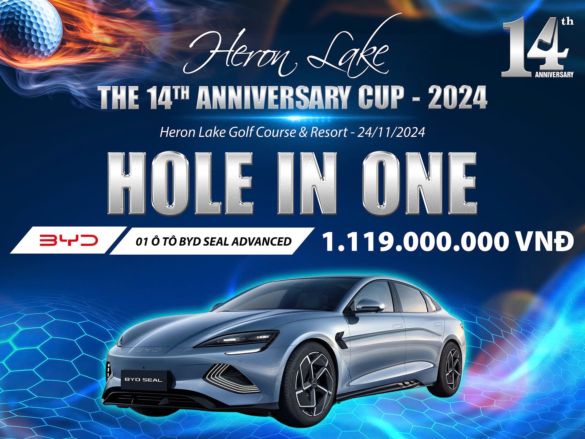 “The Anniversary Cup’’ - Sự kiện golf đỉnh cao của Heron Lake Golf Club năm 2024