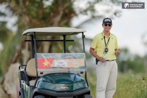 Trọng tài golf Lê Ngô Trung Hiếu - người Việt Nam đầu tiên vào biên chế của Asian Tour