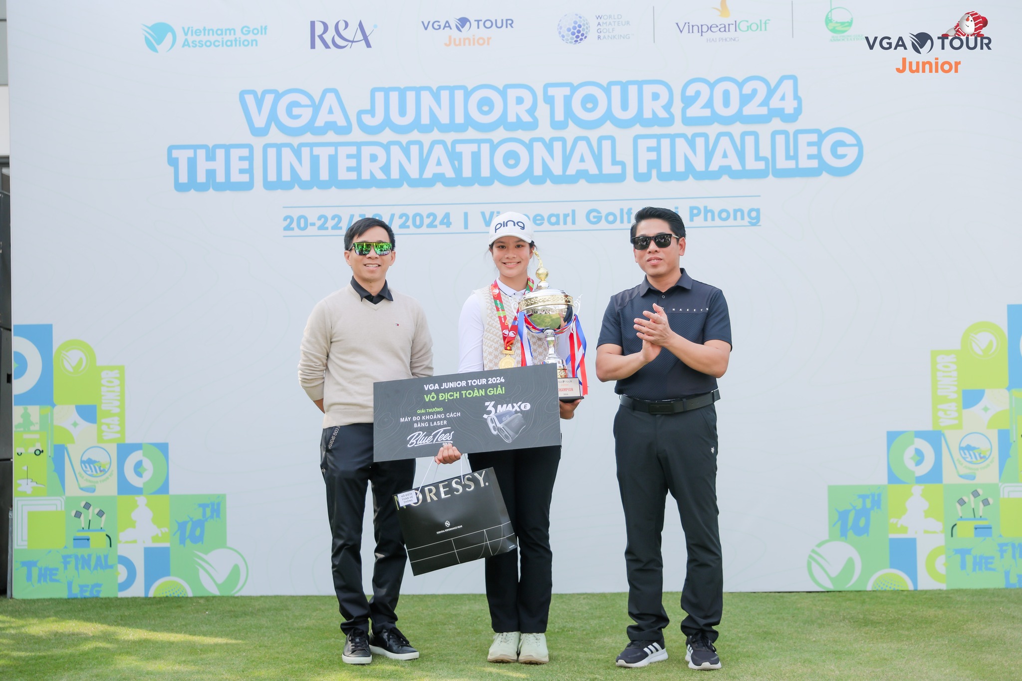 Nguyễn Viết Gia Hân vô địch mùa giải VGA Junior Tour 2024