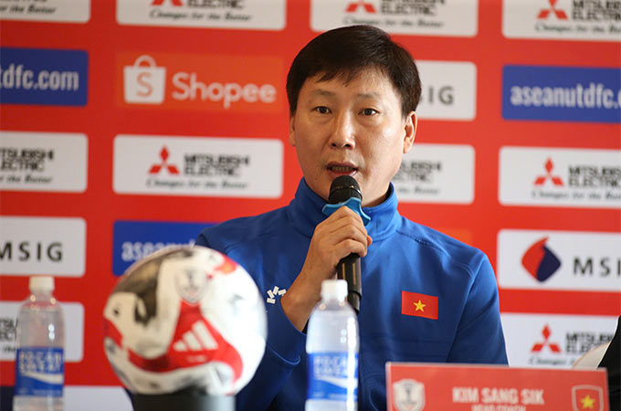 HLV Kim Sang Sik: 'ĐT Việt Nam đã đặt một chân vào chung kết ASEAN CUP 2024'