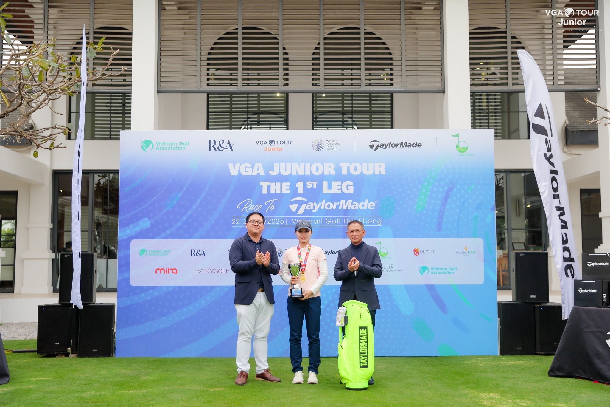 Lê Chúc An vô địch chặng 1 VGA Junior Tour 2025