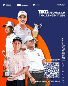 Nâng từ 350 lên 500 triệu đồng cho giải golf chuyên nghiệp Jeongsan Challenge 2025