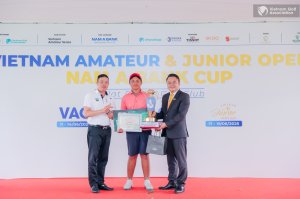 Nguyễn Tuấn Anh vô địch Giải golf Trẻ quốc gia 2025 – Cúp Nam A Bank
