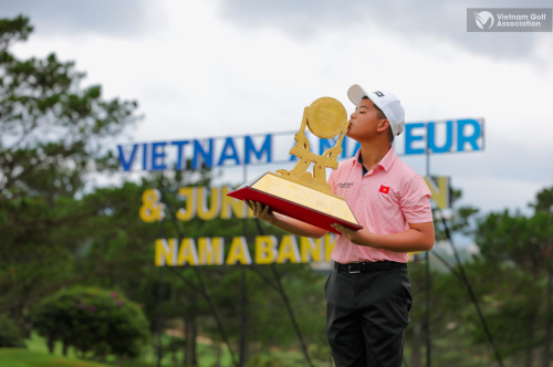 Nguyễn Trọng Hoàng lên ngôi vô địch giải golf Nghệp dư Việt Nam mở rộng 2025