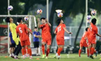 U23 Việt Nam tích cực chuẩn bị cho trận bán kết gặp U23 Philippines