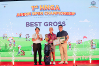 Nguyễn Trọng Hoàng vô địch Giải 1st HNGA Junior Open Championship 2025 