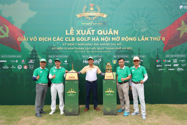 Xuất quân Giải Vô địch các CLB Hà Nội mở rộng lần thứ 8 – Herbalife Cup 2025