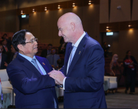 Chủ tịch FIFA muốn xây dựng Học viện Bóng đá FIFA tại Việt Nam Chủ tịch FIFA muốn xây dựng Học viện Bóng đá FIFA tại Việt Nam