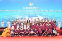 Tổng Bí thư Tô Lâm dự lễ khởi công xây dựng sân vận động tiên tiến hàng đầu thế giới