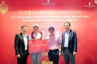 Vinpearl Golf vinh danh các thành vên ĐT golf Việt Nam có thành tích xuất sắc tại SEA Games 33 Vinpearl Golf vinh danh các thành vên ĐT golf Việt Nam có thành tích xuất sắc tại SEA Games 33