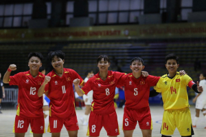 Futsal nữ Việt Nam đánh bại Indonesia 5-0, lần đầu vô địch SEA Games