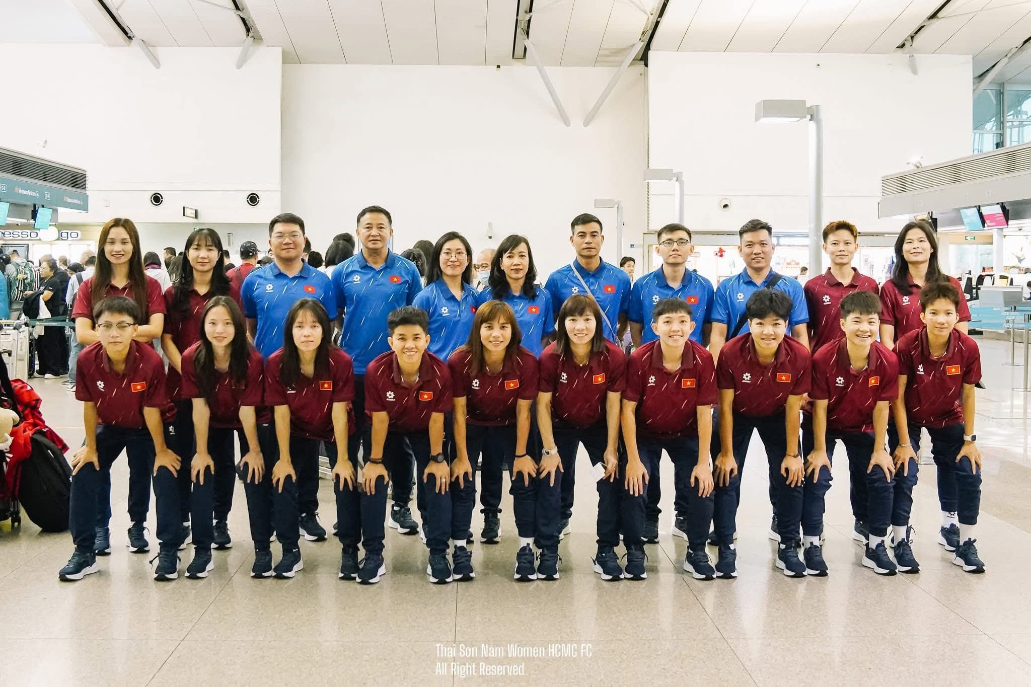 Đội tuyển futsal nữ Việt Nam lên đường tham dự Giải futsal nữ vô địch Đông Nam Á 2026