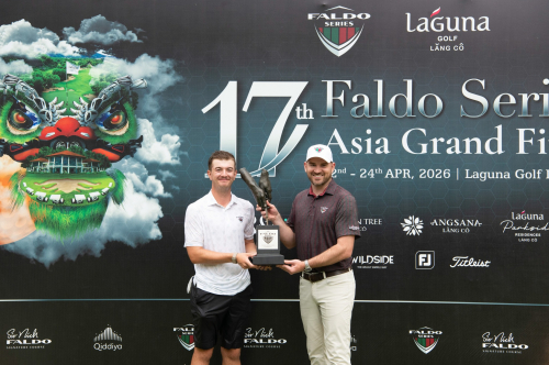 Coby Carruthers lên ngôi vô địch VCK Faldo Series châu Á năm 2026