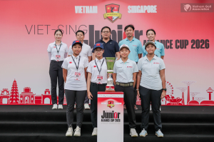 Giải golf Viet - Sing Junior Alliance Cup 2026: Chung tay kiến tạo tương lai golf trẻ 