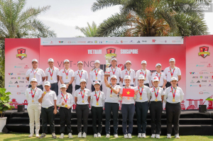 ĐT golf trẻ Việt Nam dễ dàng lên ngôi vô địch giải Viet - Sing Junior Alliance Cup 2026 ngay mùa đầu tiên