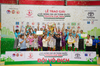 U9 HVL Sơn La vô địch Giải bóng đá U9 Toàn quốc Toyota Cup 2026 U9 HVL Sơn La vô địch Giải bóng đá U9 Toàn quốc Toyota Cup 2026