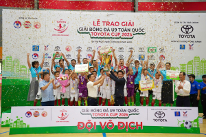 U9 HVL Sơn La vô địch Giải bóng đá U9 Toàn quốc Toyota Cup 2026