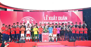 CLB Công an Nhân dân đặt mục tiêu thăng hạng V.League